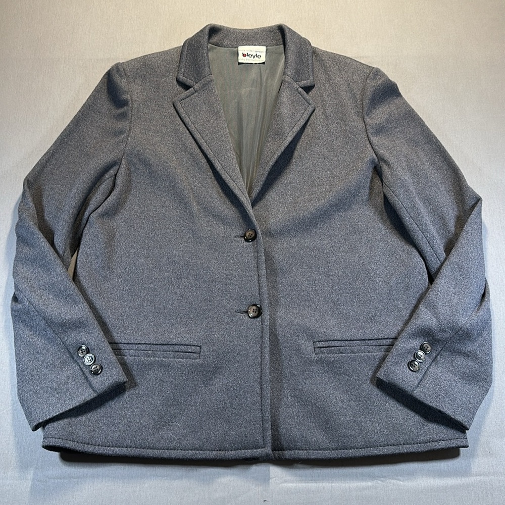 VINTAGE Bleyle Virgin Wool Blazer, Made in West Germany - Medium